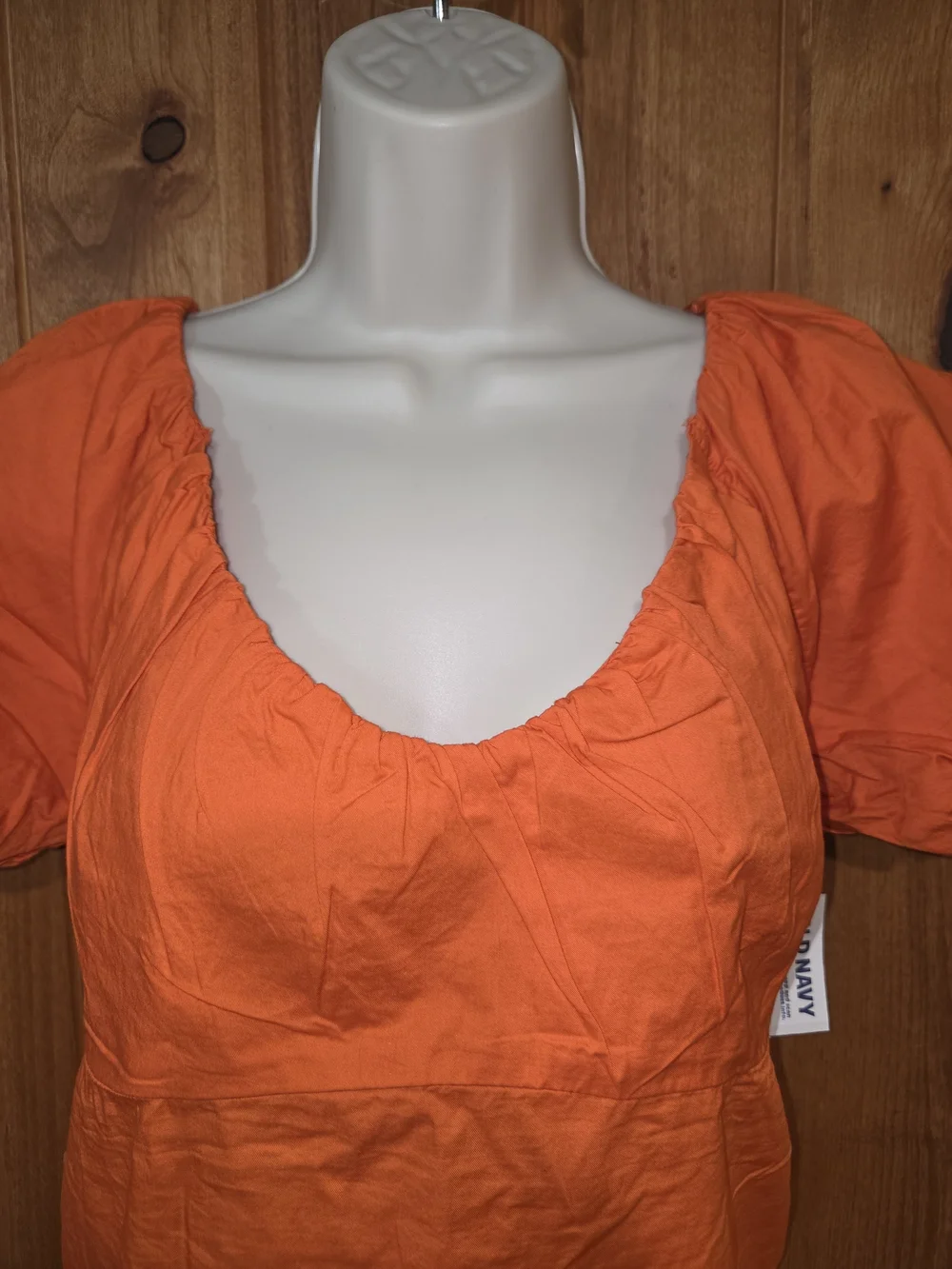 Old Navy bright orange